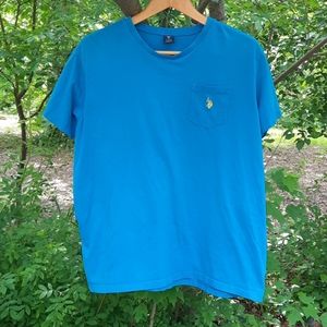 U.S Polo Assn. blue short sleeve Tee